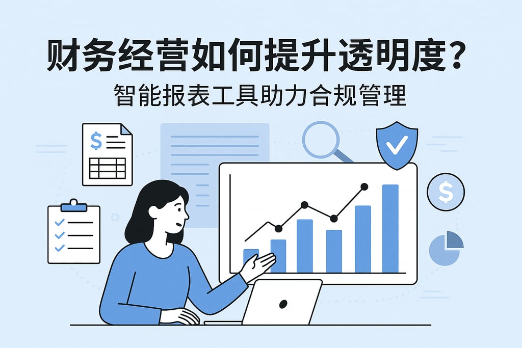 财务经营如何提升透明度？智能报表工具助力合规管理