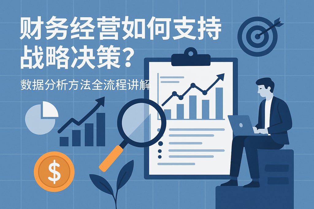 财务经营如何支持战略决策？数据分析方法全流程讲解