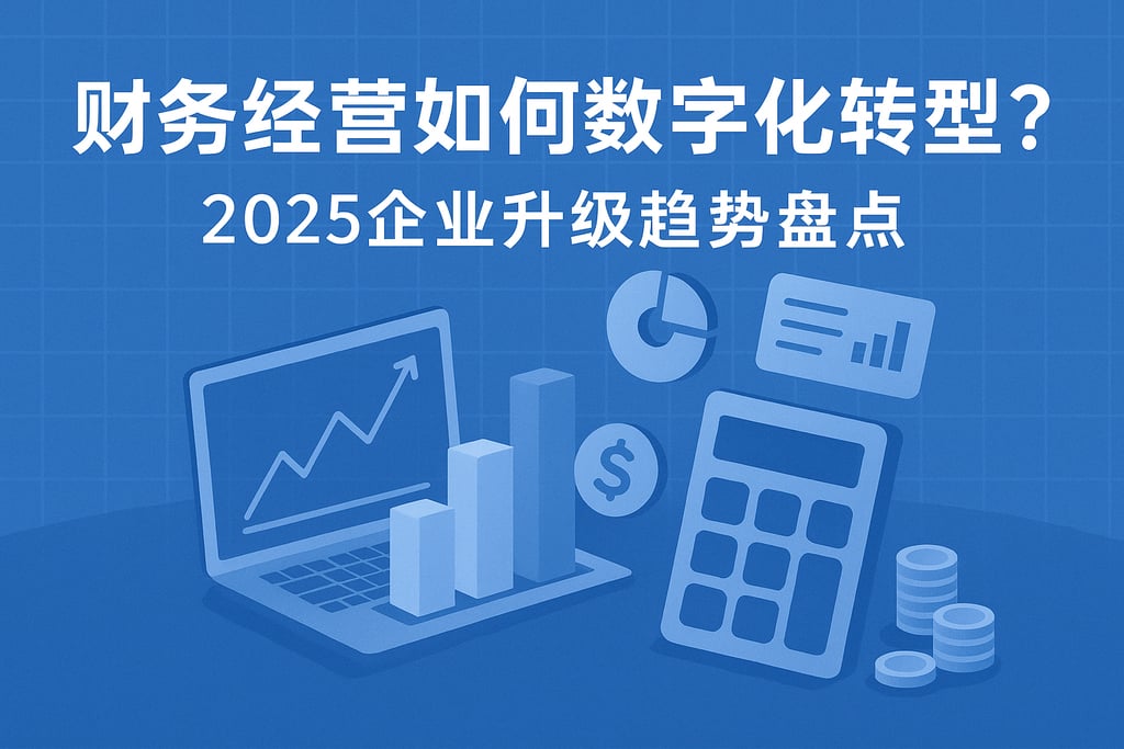 财务经营如何数字化转型？2025企业升级趋势盘点