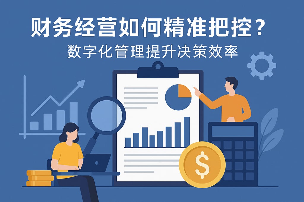 财务经营如何精准把控？数字化管理提升决策效率