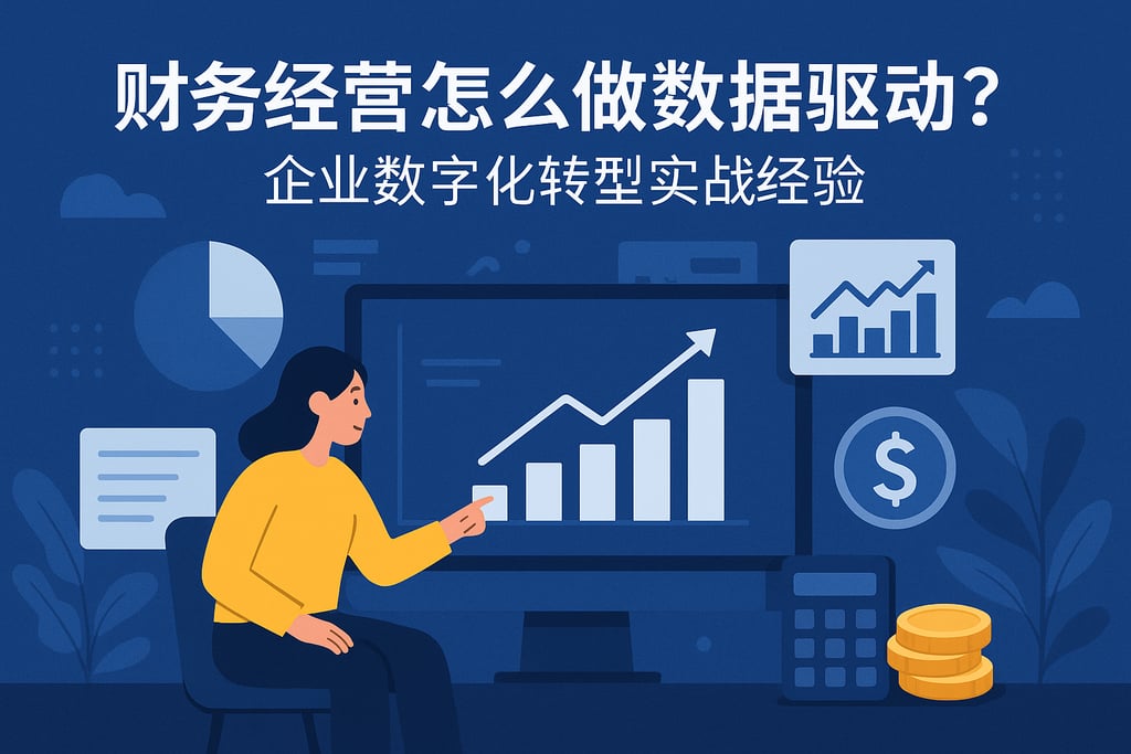财务经营怎么做数据驱动？企业数字化转型实战经验