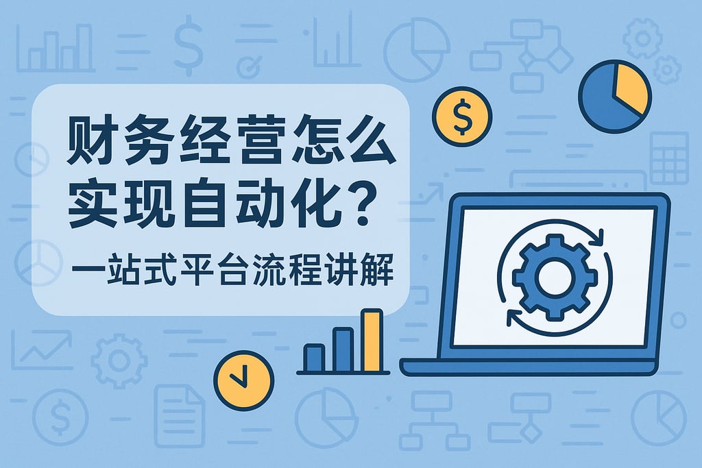 财务经营怎么实现自动化？一站式平台流程讲解