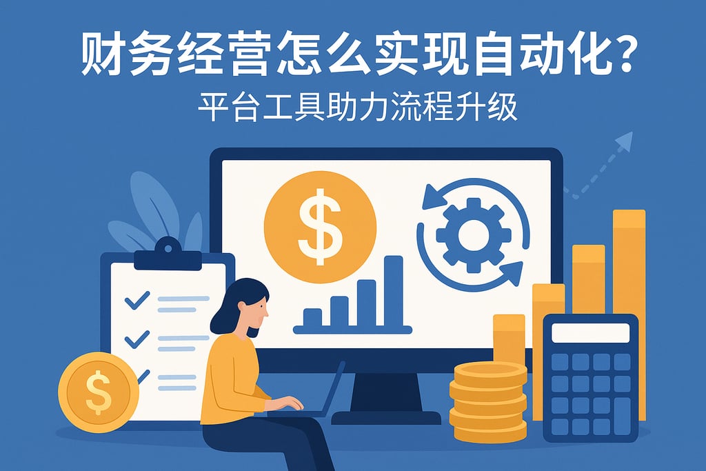 财务经营怎么实现自动化？平台工具助力流程升级