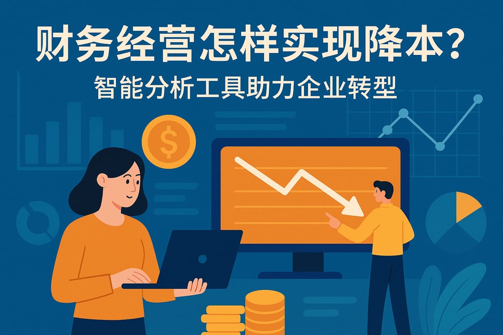 财务经营怎样实现降本？智能分析工具助力企业转型
