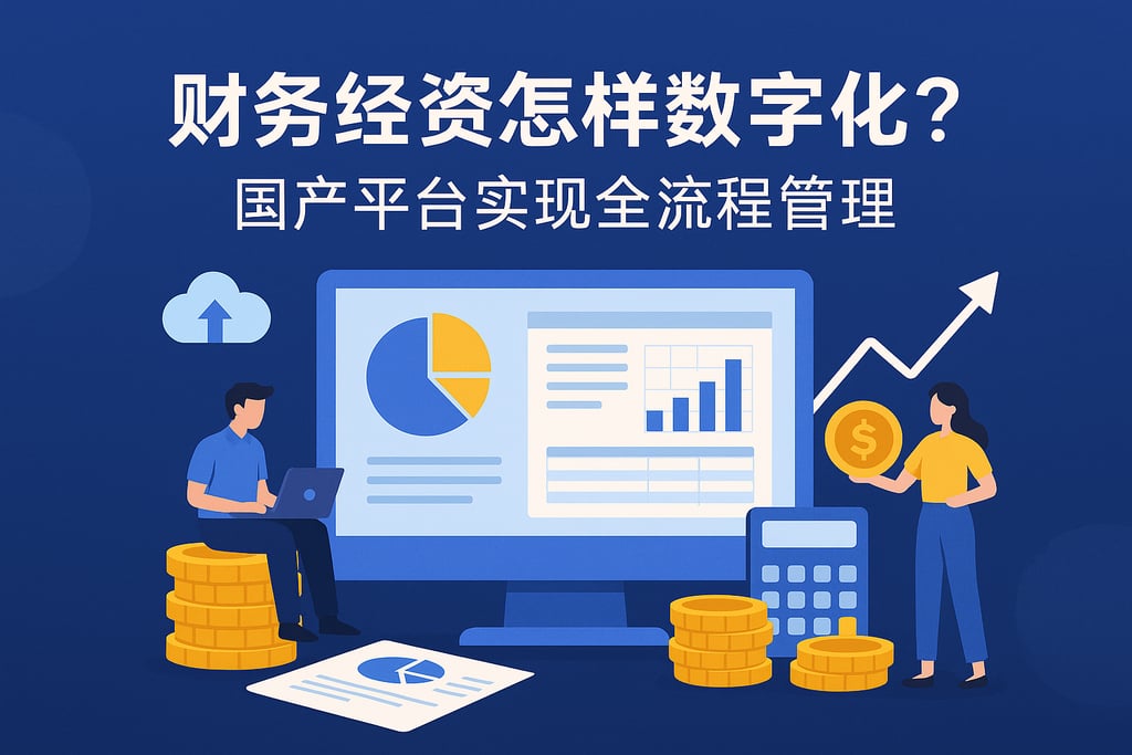 财务经营怎样数字化？国产平台实现全流程管理
