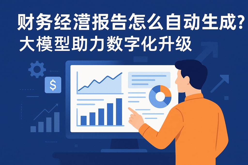 财务经营报告怎么自动生成？大模型助力数字化升级