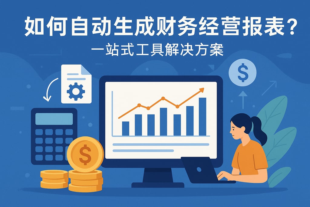 财务经营报表如何自动生成？一站式工具解决方案