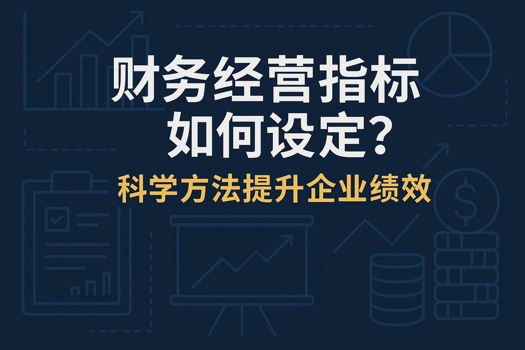 财务经营指标如何设定？科学方法提升企业绩效