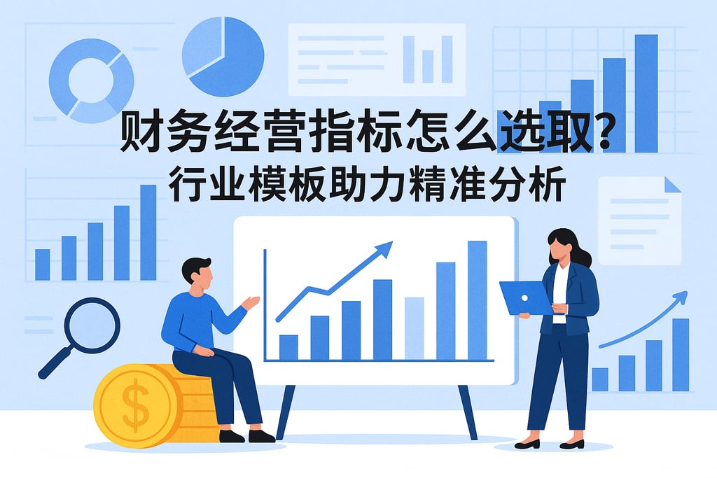 财务经营指标怎么选取？行业模板助力精准分析