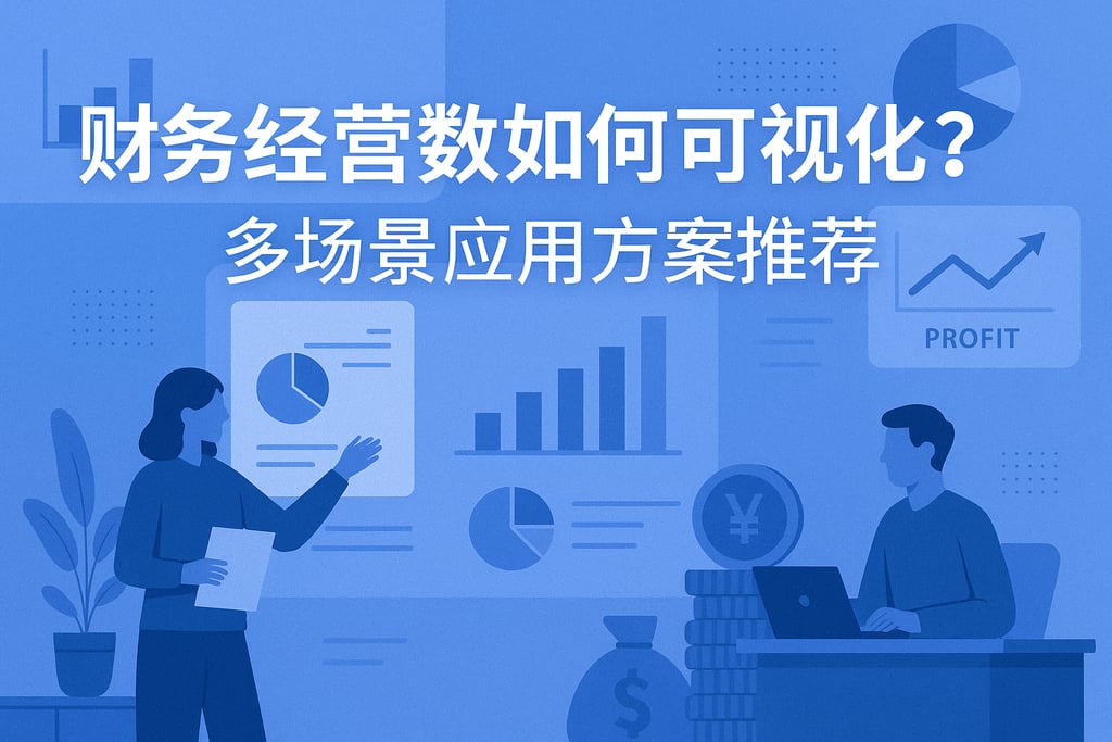 财务经营数据如何可视化？多场景应用方案推荐