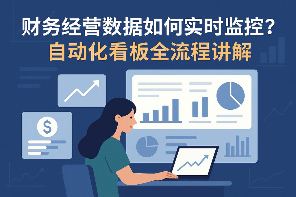 财务经营数据如何实时监控？自动化看板全流程讲解