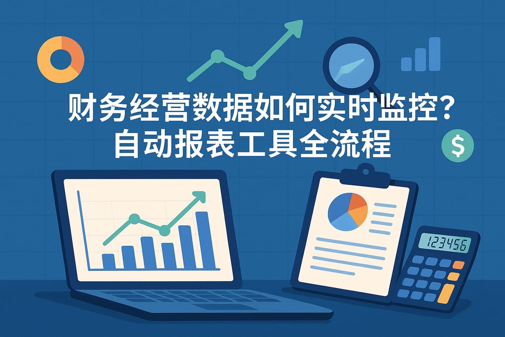 财务经营数据如何实时监控？自动报表工具全流程