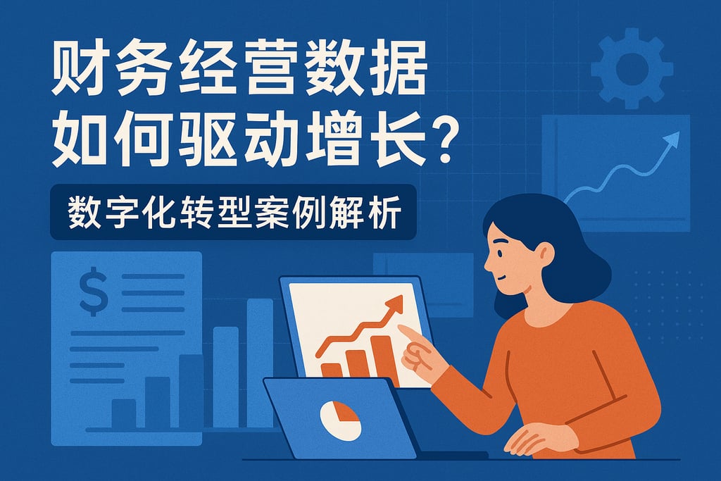 财务经营数据如何驱动增长？数字化转型案例解析