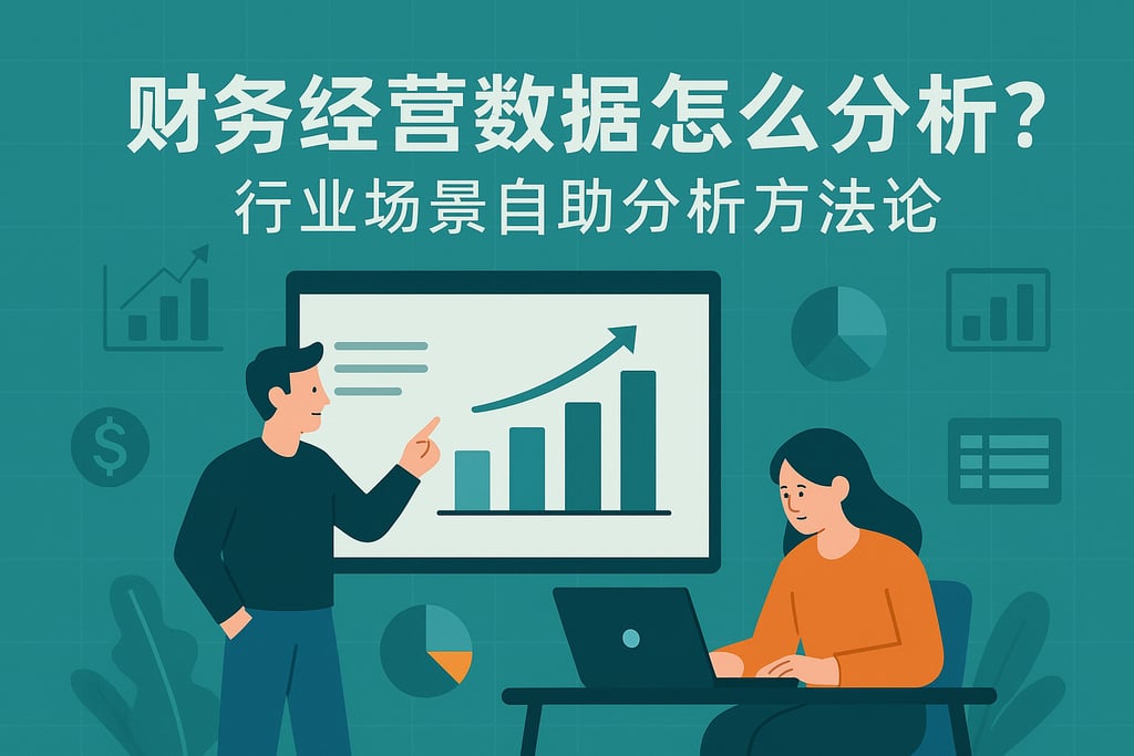 财务经营数据怎么分析？行业场景自助分析方法论