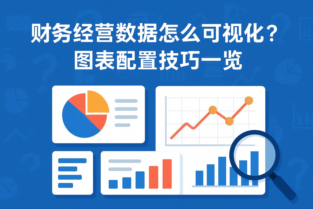 财务经营数据怎么可视化？图表配置技巧一览