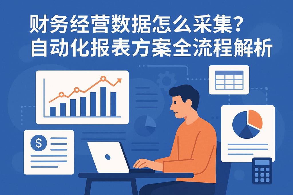 财务经营数据怎么采集？自动化报表方案全流程解析