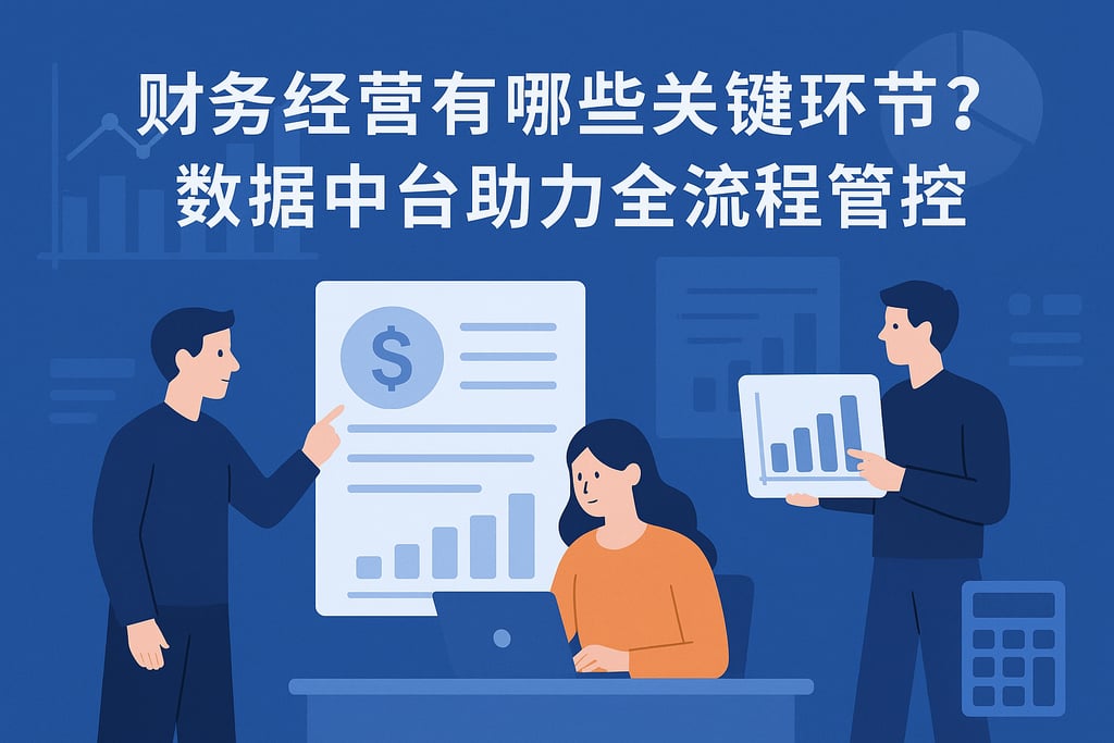 财务经营有哪些关键环节？数据中台助力全流程管控