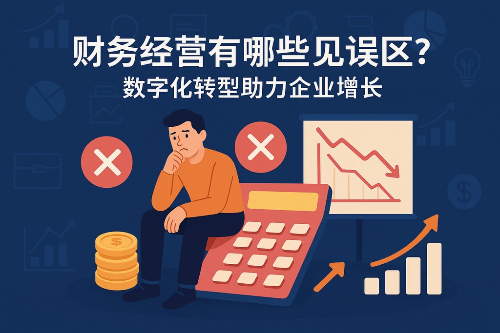财务经营有哪些常见误区？数字化转型助力企业增长