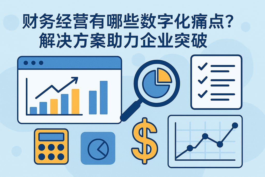 财务经营有哪些数字化痛点？解决方案助力企业突破