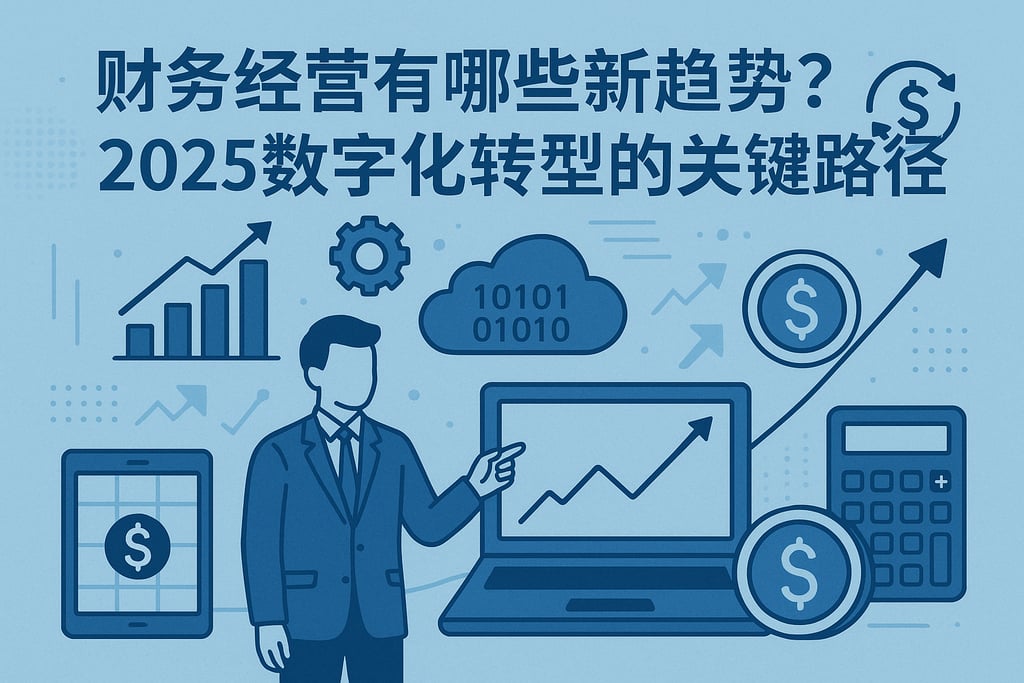 财务经营有哪些新趋势？2025数字化转型的关键路径