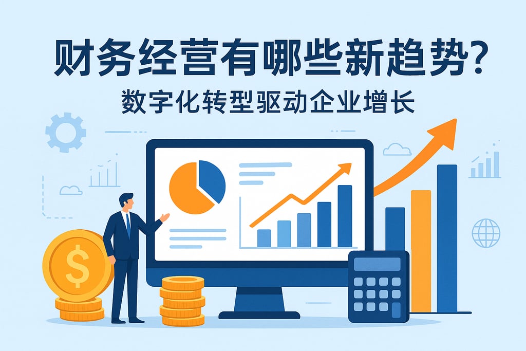 财务经营有哪些新趋势？数字化转型驱动企业增长
