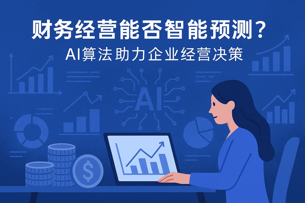 财务经营能否智能预测？AI算法助力企业经营决策