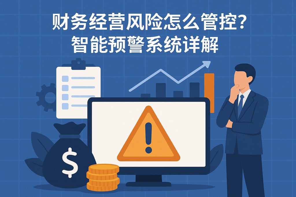 财务经营风险怎么管控？智能预警系统详解