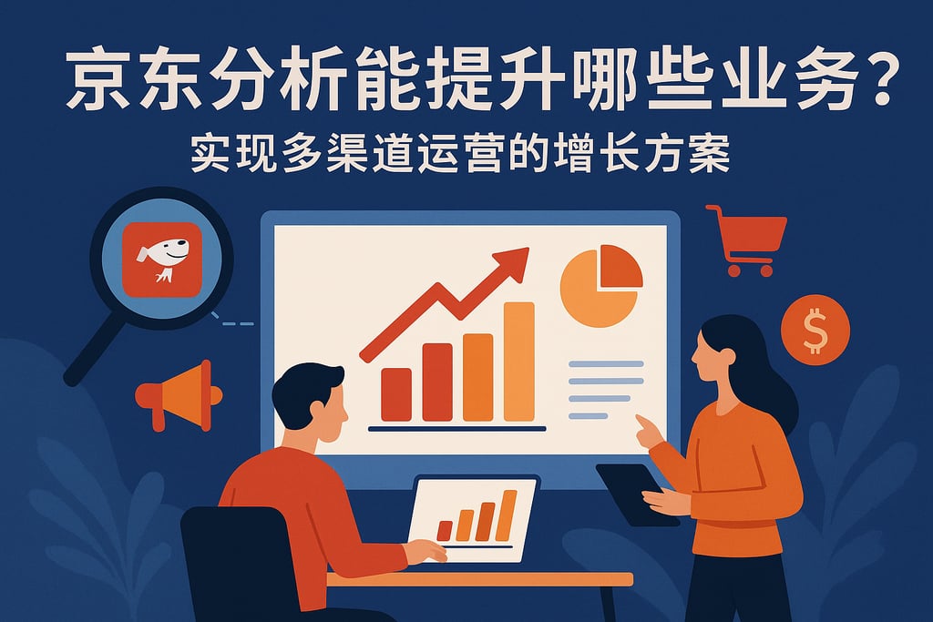 京东分析能提升哪些业务？实现多渠道运营的增长方案