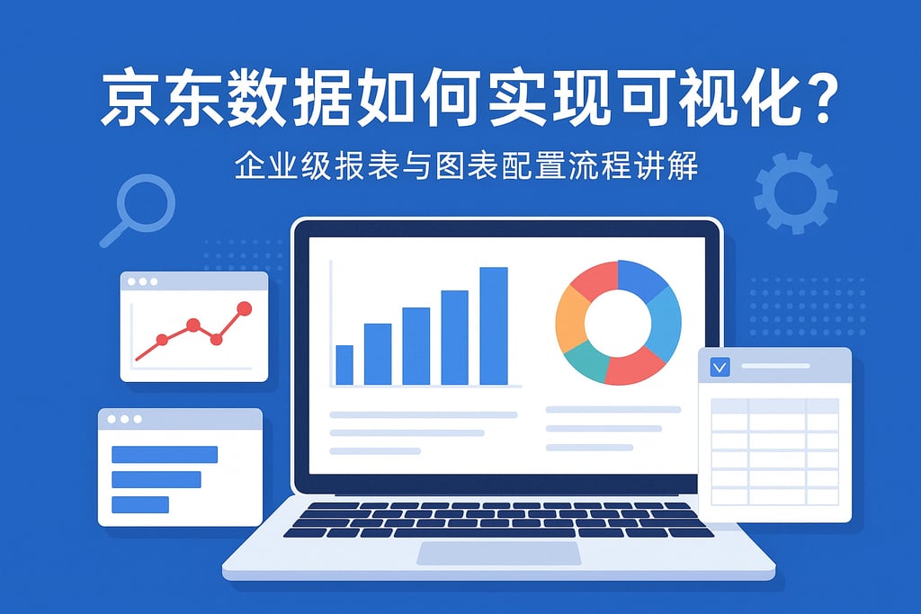 京东数据如何实现可视化？企业级报表与图表配置流程讲解