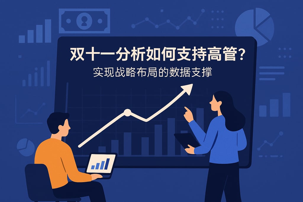 双十一分析如何支持高管决策？实现战略布局的数据支撑
