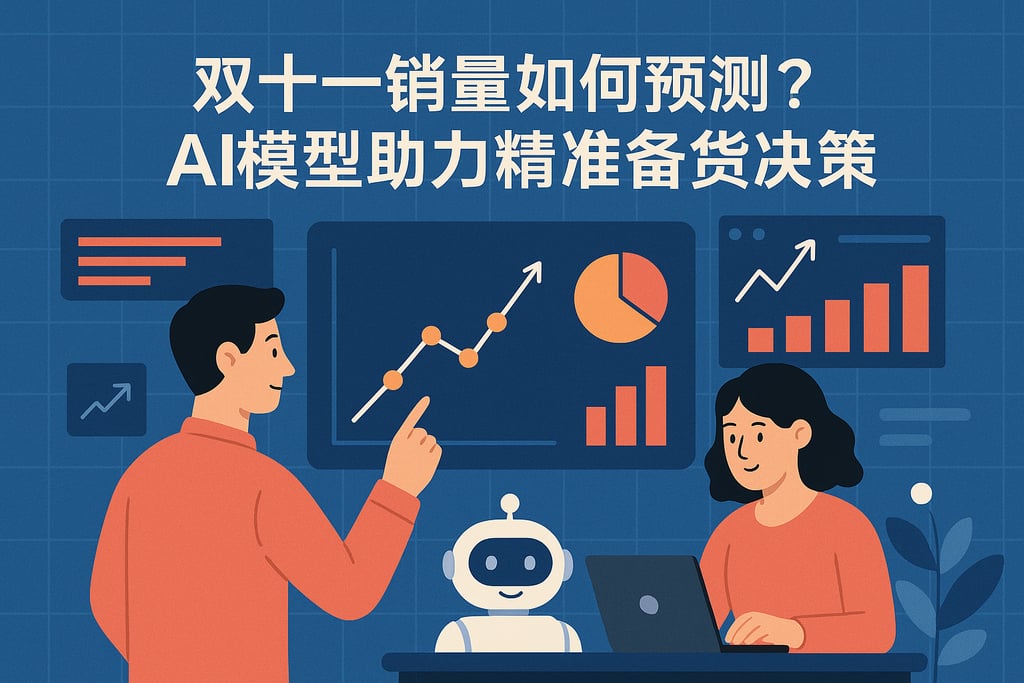 双十一分析如何预测销量？AI模型助力精准备货决策