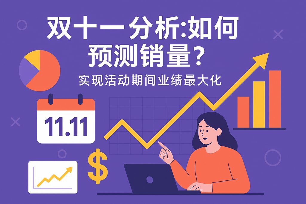 双十一分析如何预测销量？实现活动期间业绩最大化
