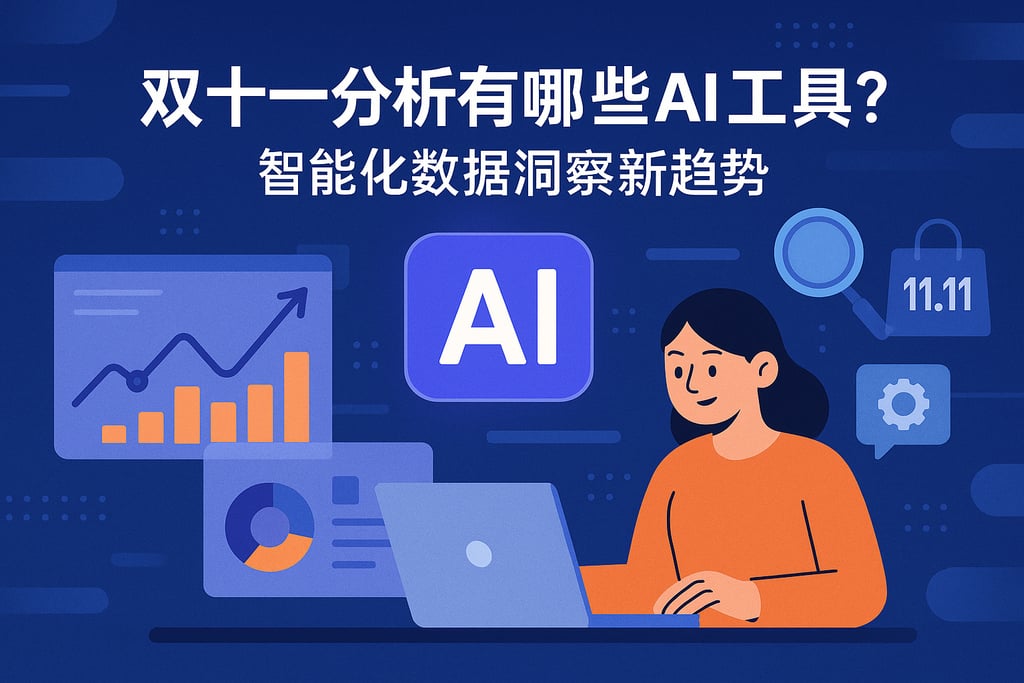 双十一分析有哪些AI工具？智能化数据洞察新趋势