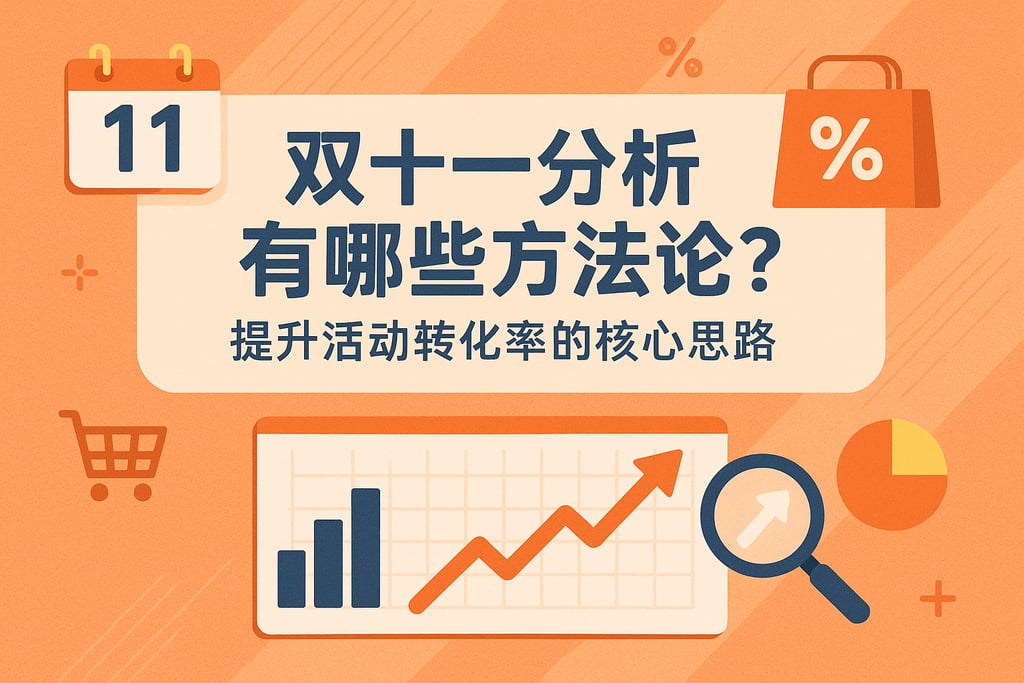 双十一分析有哪些方法论？提升活动转化率的核心思路