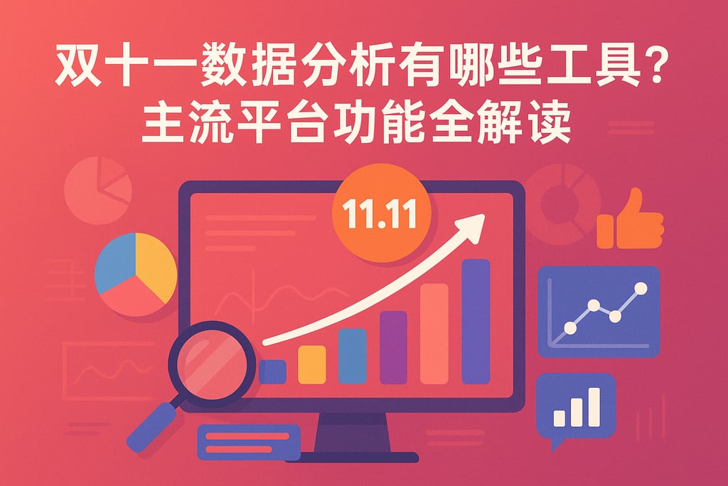 双十一数据分析有哪些工具？主流平台功能全解读