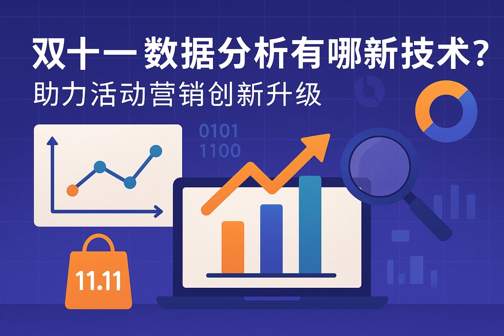 双十一数据分析有哪些新技术？助力活动营销创新升级