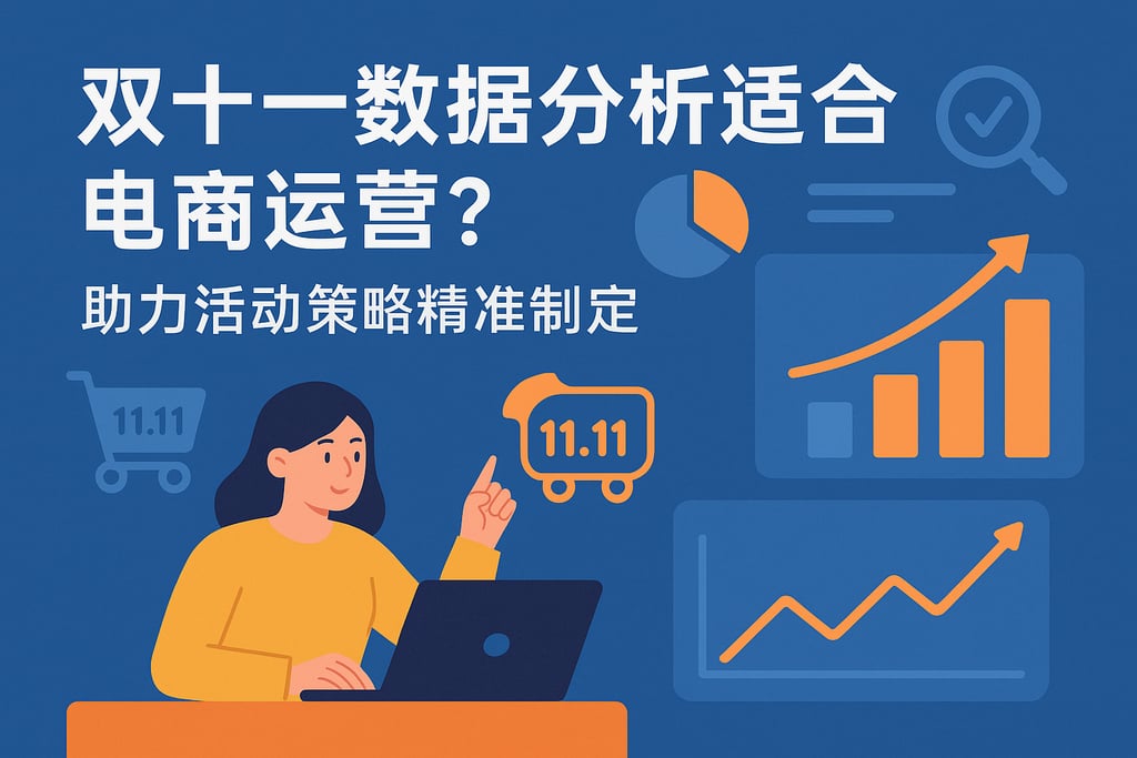 双十一数据分析适合电商运营？助力活动策略精准制定