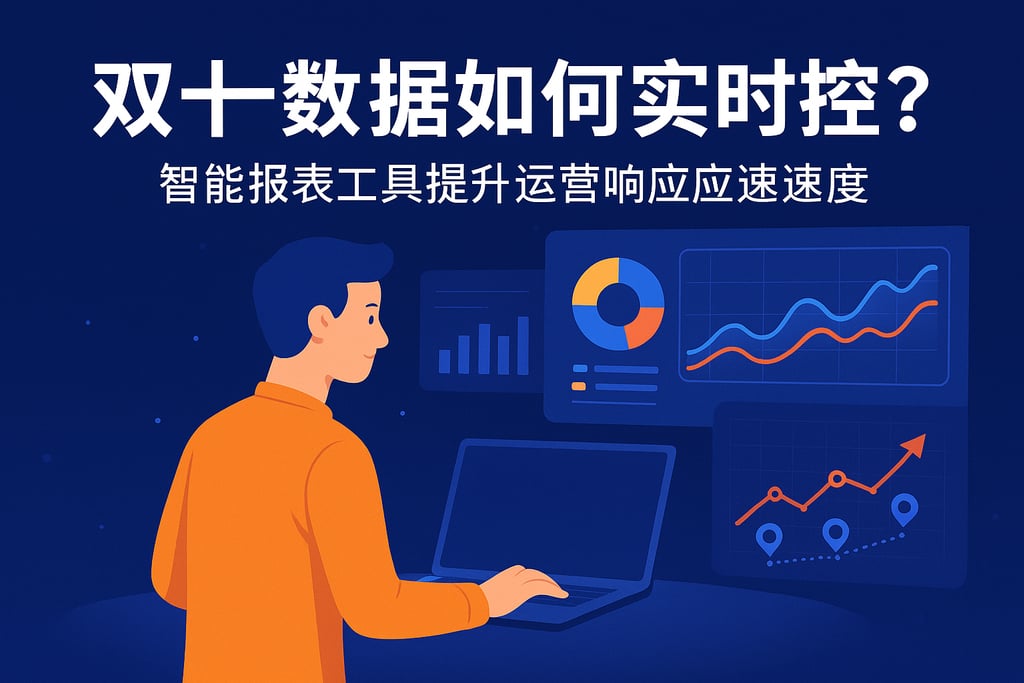 双十一数据如何实时监控？智能报表工具提升运营响应速度