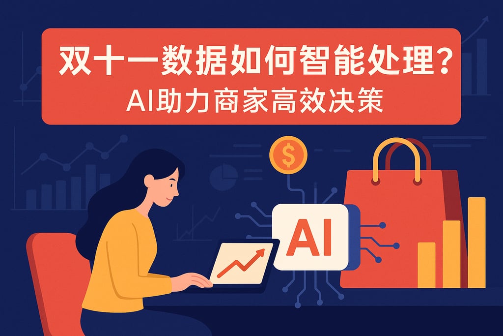 双十一数据如何智能处理？AI助力商家高效决策