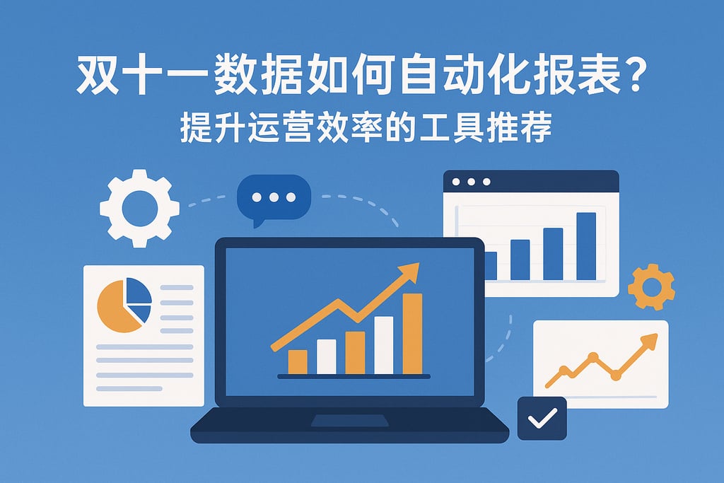 双十一数据如何自动化报表？提升运营效率的工具推荐