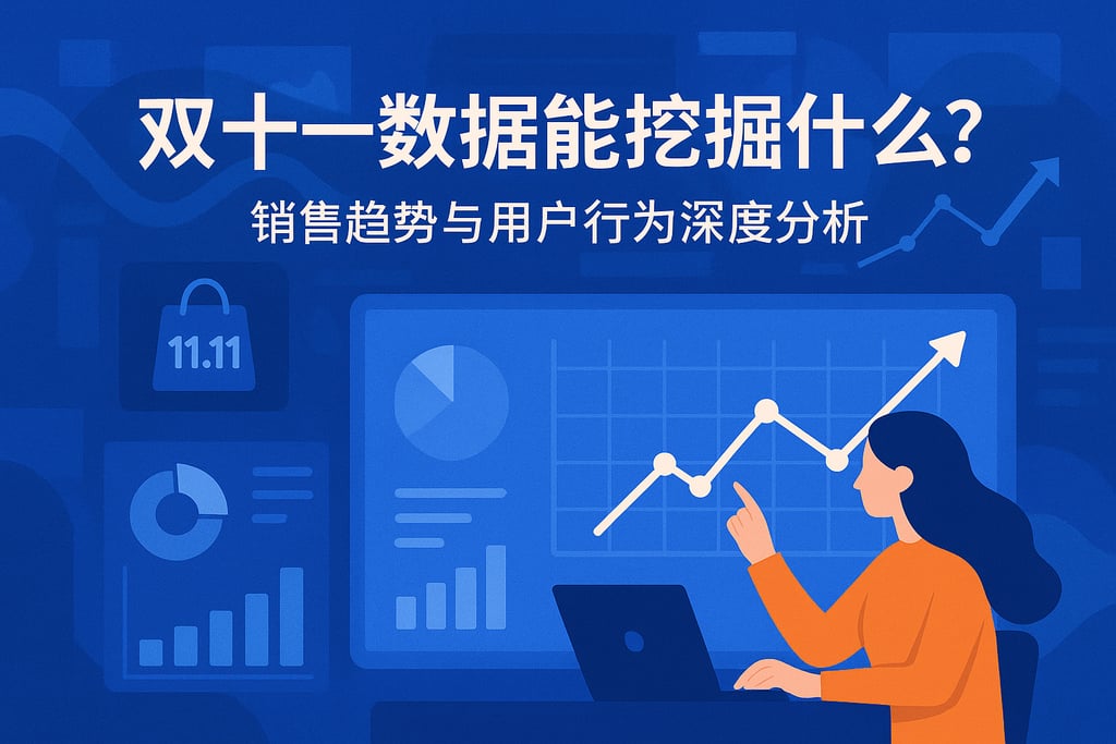 双十一数据能挖掘什么？销售趋势与用户行为深度分析