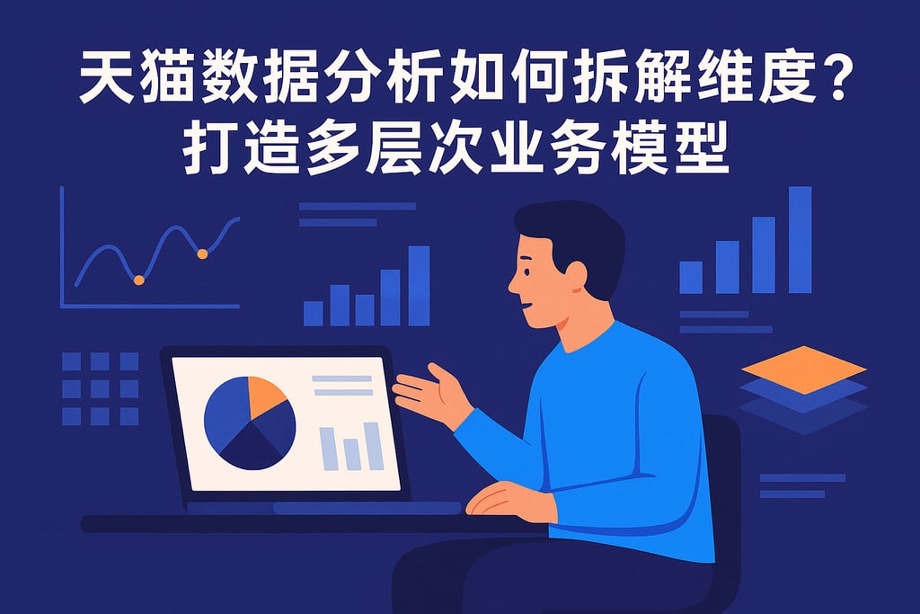 天猫数据分析如何拆解维度？打造多层次业务模型