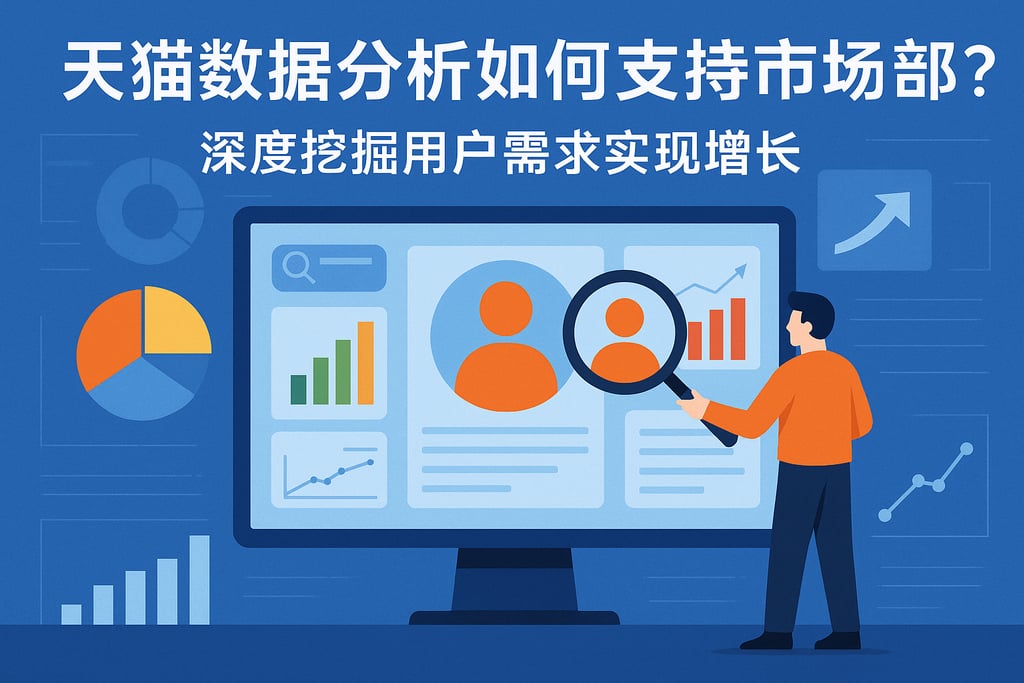 天猫数据分析如何支持市场部？深度挖掘用户需求实现增长