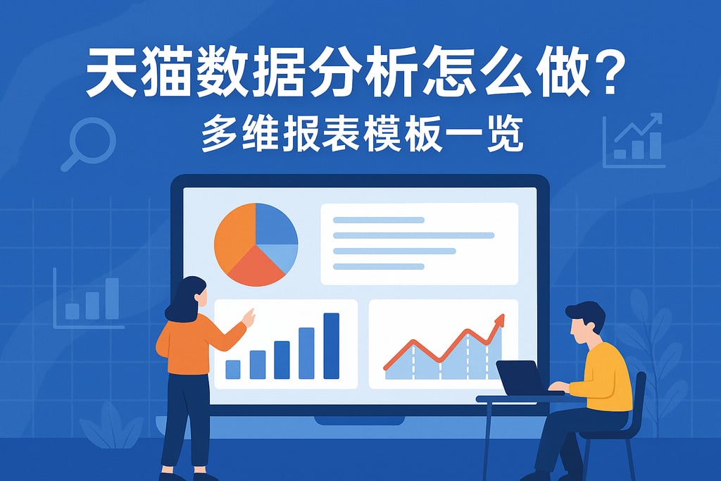 天猫数据分析怎么做？多维报表模板一览