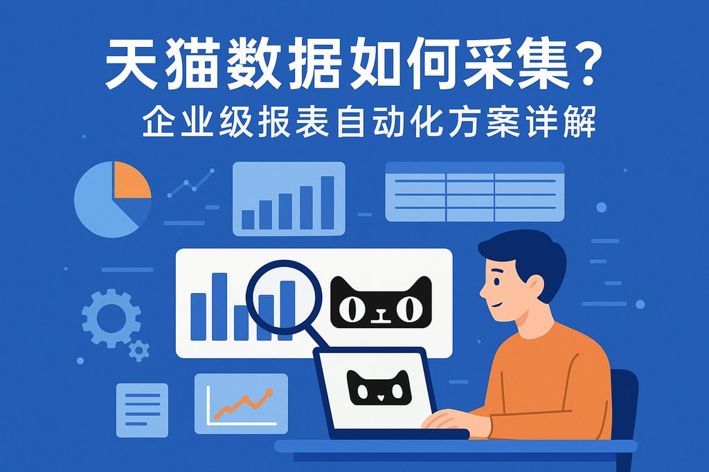 天猫数据如何采集？企业级报表自动化方案详解