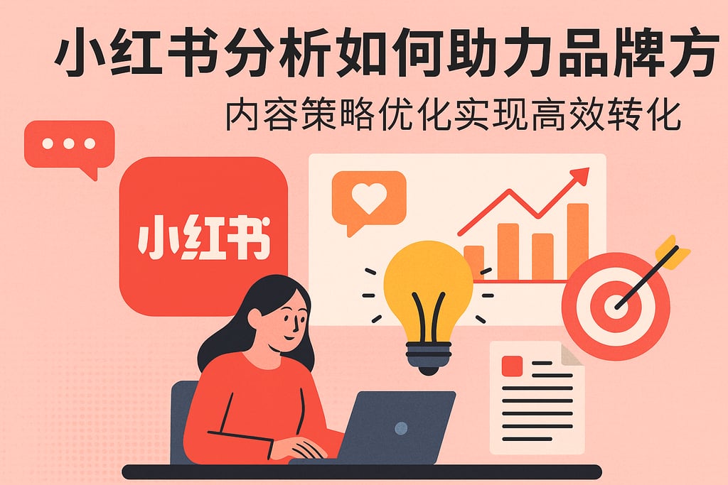 小红书分析如何助力品牌方？内容策略优化实现高效转化