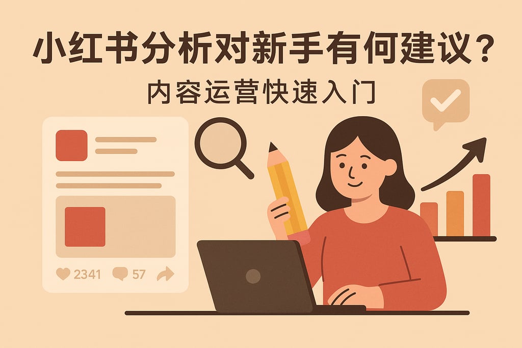 小红书分析对新手有何建议？内容运营快速入门