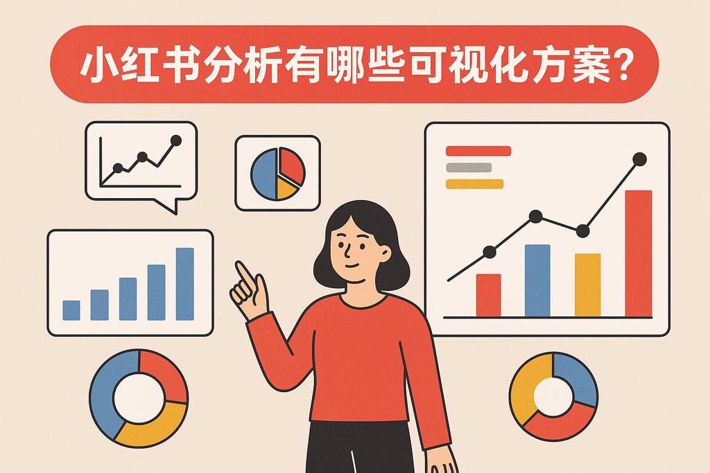 小红书分析有哪些可视化方案？提升数据呈现效果