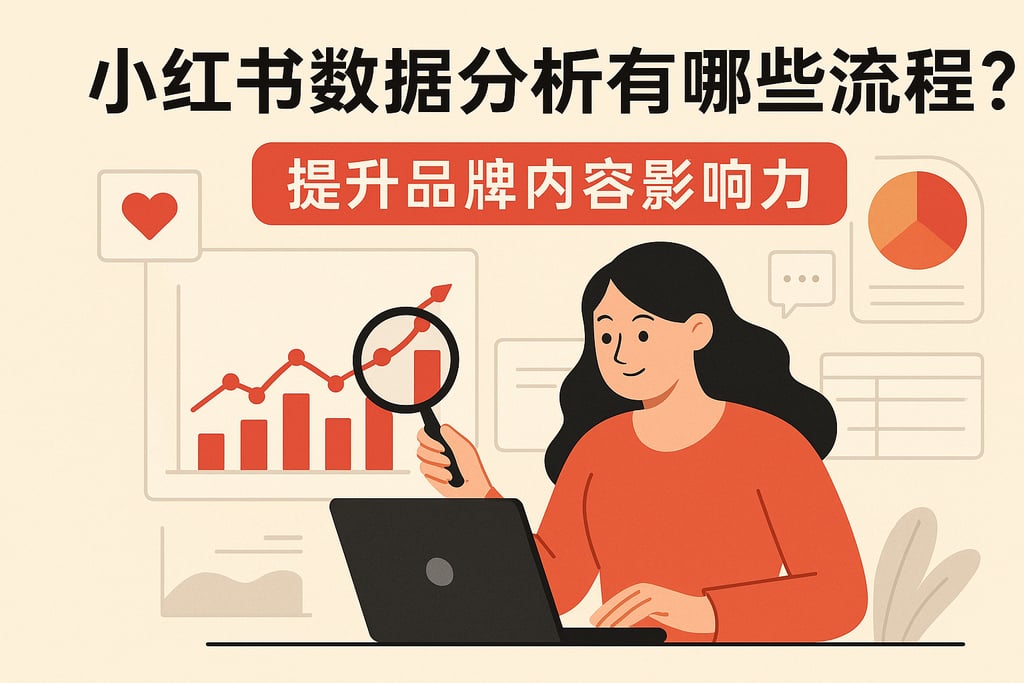 小红书数据分析有哪些流程？提升品牌内容影响力