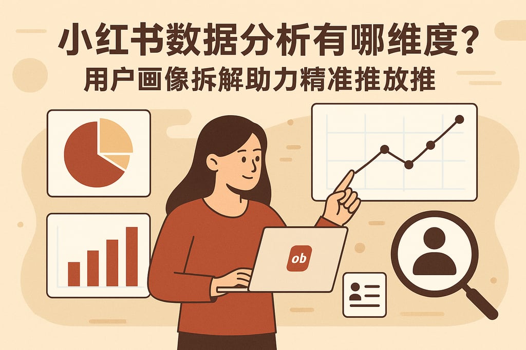 小红书数据分析有哪些维度？用户画像拆解助力精准投放